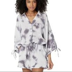 Yfb Young Fabulous & Broke Tie Dye Cotton Romper S
